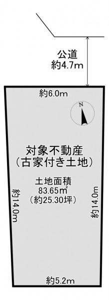 土地 枚方市伊加賀寿町 京阪本線枚方公園駅 1,880万円