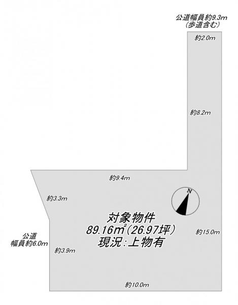 土地 大津市一里山2丁目 JR東海道本線(米原〜神戸)瀬田駅 1,830万円