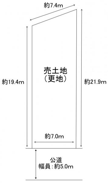 土地 枚方市東香里南町37-22（住居表示未確定） 京阪本線香里園駅 2,580万円