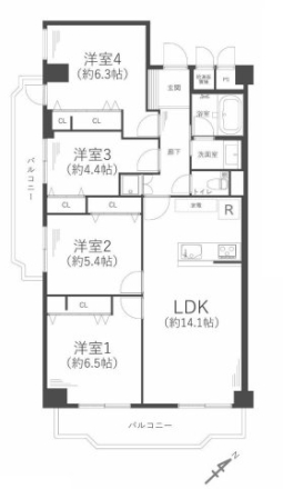 中古マンション 大阪市城東区森之宮2丁目 大阪メトロ中央線緑橋駅 3,380万円