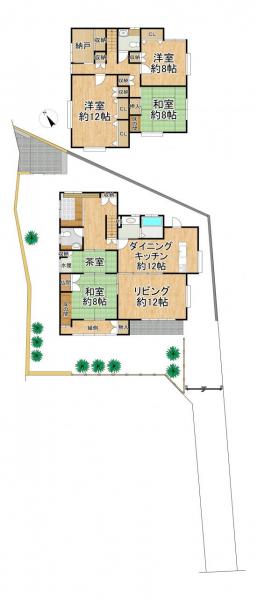 中古戸建 枚方市長尾元町３丁目 JR学研都市線長尾駅 2,280万円