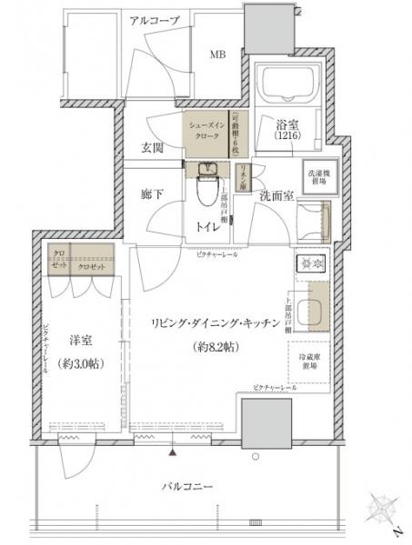 マンション 枚方市岡東町 京阪本線枚方市駅 11.5万円