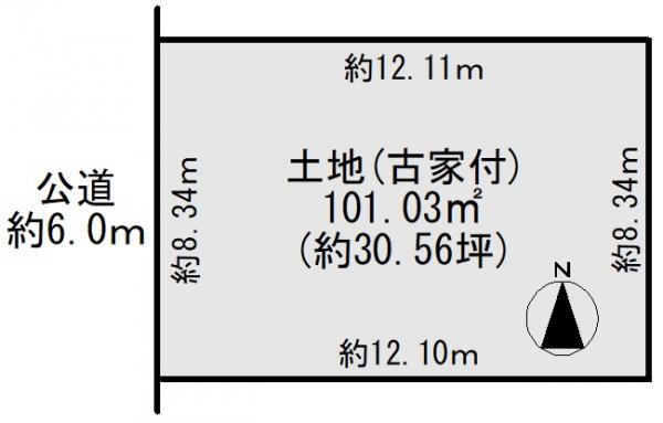 土地 城陽市富野南清水 JR奈良線長池駅 1,770万円