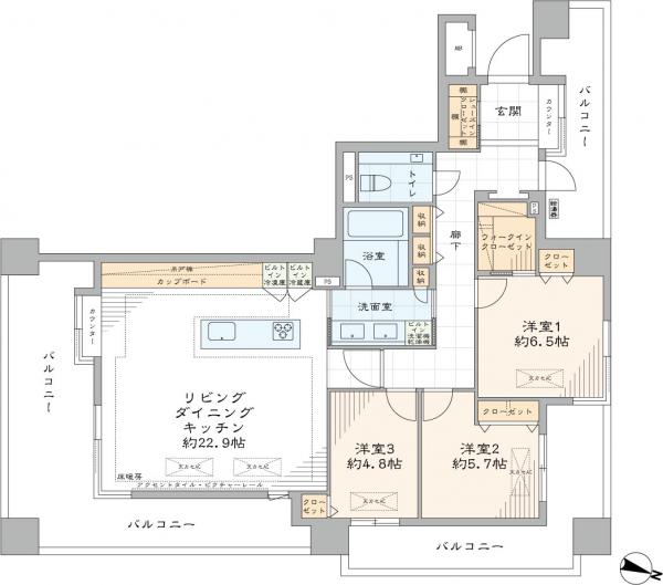 中古マンション 港区赤坂８丁目 銀座線青山一丁目駅 3億9,990万円