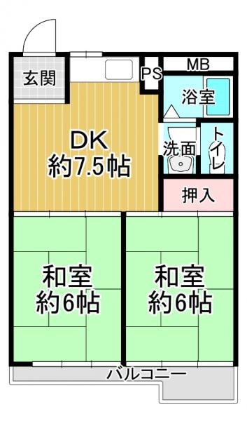 中古マンション 京都市右京区西京極畔勝町 阪急京都線西京極駅 900万円