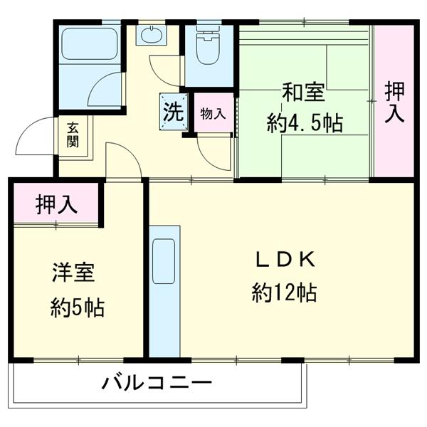中古マンション 枚方市茄子作1丁目 京阪交野線郡津駅 420万円