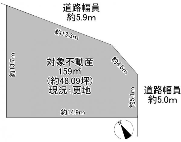 土地 枚方市楠葉美咲１丁目 京阪本線樟葉駅 3,480万円