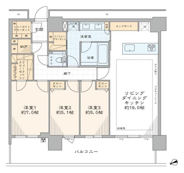 中古マンション 港区港南３丁目 JR山手線品川駅 1億9,990万円