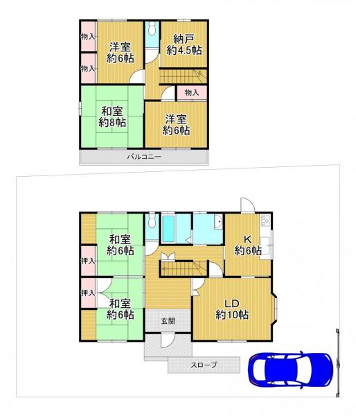 中古戸建 宇治市宇治米阪 JR奈良線宇治駅 4,780万円
