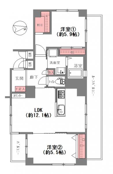 中古マンション 大阪市天王寺区味原町 大阪メトロ千日前線鶴橋駅 3,790万円
