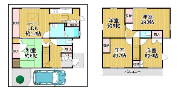 中古戸建 宇治市小倉町天王 近鉄京都線小倉駅 3,080万円