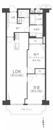 中古マンション 大阪市生野区鶴橋３丁目 JR大阪環状線鶴橋駅 2,099万円