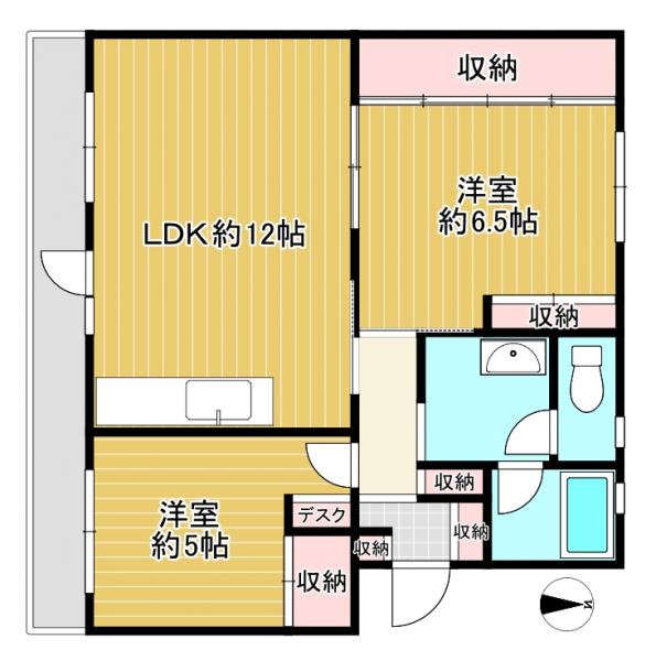 中古マンション 八幡市男山弓岡 京阪本線樟葉駅 490万円
