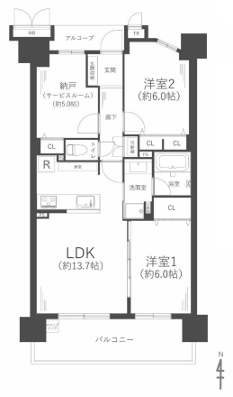 中古マンション 大阪市平野区平野東１丁目 大阪メトロ谷町線平野駅 2,999万円