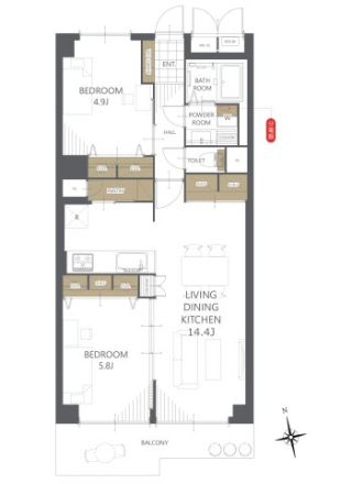 中古マンション 大阪市旭区高殿６丁目 大阪メトロ谷町線関目高殿駅 2,090万円