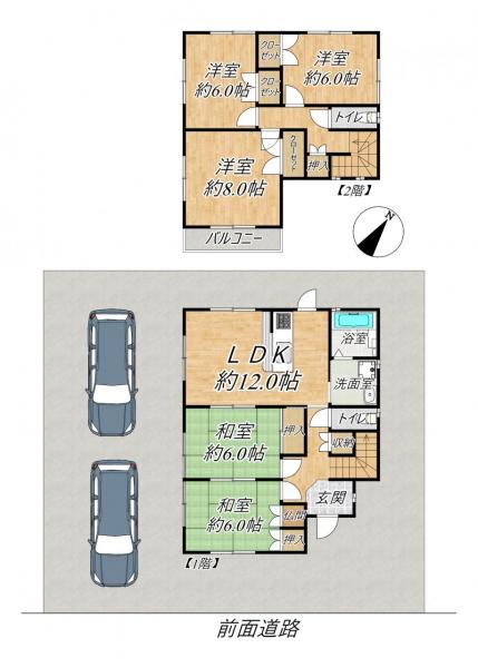 中古戸建 草津市新浜町 JR東海道本線（米原〜神戸）瀬田駅 2,750万円