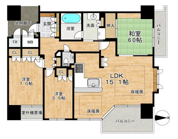 中古マンション 京都市中京区西洞院通御池上る押西洞院町 京都市営地下鉄烏丸線烏丸御池駅 8,290万円