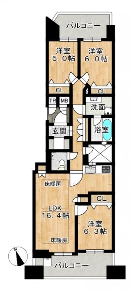 中古マンション 京都市中京区河原町通二条上る清水町 京都市営地下鉄東西線京都市役所前駅 1億980万円