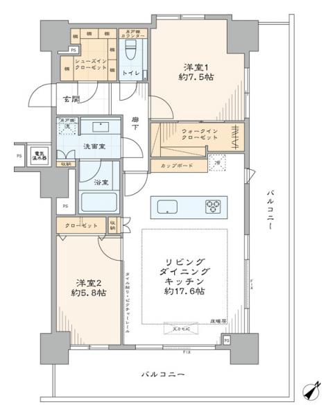 中古マンション 中央区月島１丁目 有楽町線月島駅 1億6,480万円