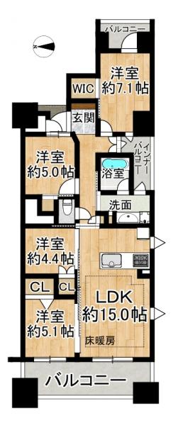 中古マンション 京都市中京区室町通姉小路下る役行者町 京都市営地下鉄烏丸線烏丸御池駅 1億680万円