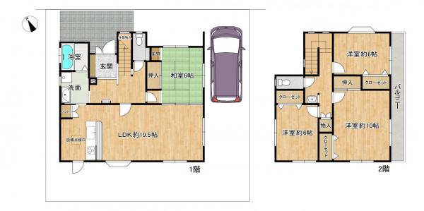 中古戸建 八幡市橋本新石 京阪本線橋本駅 2,480万円