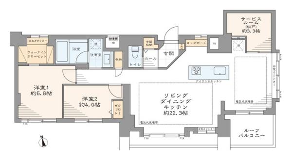 中古マンション 港区麻布十番３丁目 南北線麻布十番駅 2億3,980万円