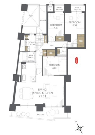 中古マンション 大阪市港区池島３丁目 大阪メトロ中央線朝潮橋駅 3,390万円
