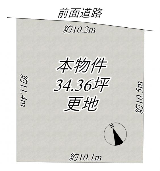 土地 大津市真野１丁目 JR湖西線堅田駅 1,700万円