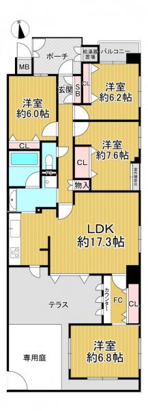 中古マンション 京都市伏見区舞台町 京阪本線丹波橋駅 4,380万円