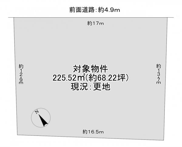 土地 大津市本堅田３丁目 JR湖西線堅田駅 2,380万円