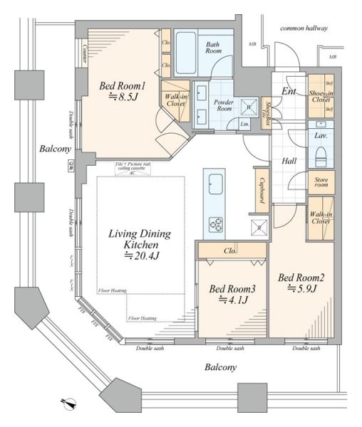 中古マンション 港区芝浦４丁目 JR山手線田町駅 2億4,480万円