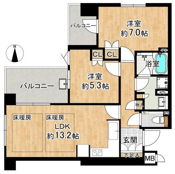中古マンション 京都市中京区麩屋町通二条上る布袋屋町 京都市営地下鉄東西線京都市役所前駅 6,180万円