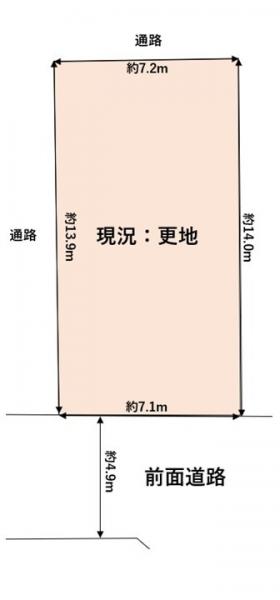 土地 京都市伏見区淀本町 京阪本線淀駅 2,780万円