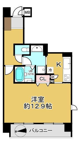 中古マンション 大阪市中央区上本町西２丁目 大阪メトロ谷町線谷町六丁目駅 2,680万円