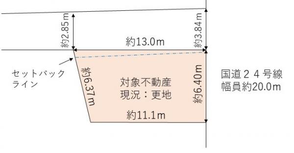 土地 京都市伏見区竹田七瀬川町 京都市営地下鉄烏丸線竹田駅 2,200万円