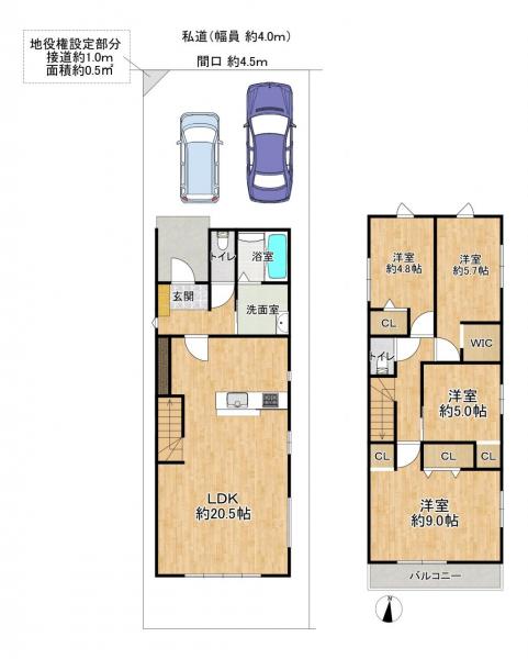 中古戸建 大津市富士見台 京阪石山坂本線粟津駅 2,680万円