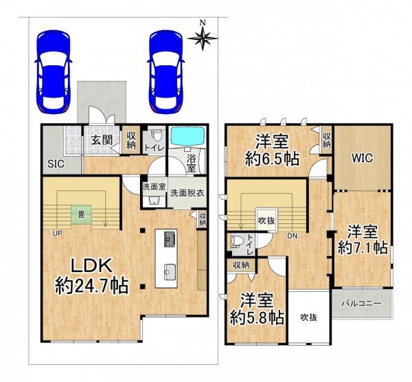 中古戸建 京都市山科区西野今屋敷町 JR東海道本線(米原〜神戸)山科駅 8,500万円
