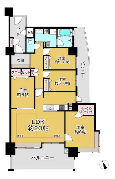 中古マンション 八幡市欽明台東 JR学研都市線松井山手駅 4,199万円