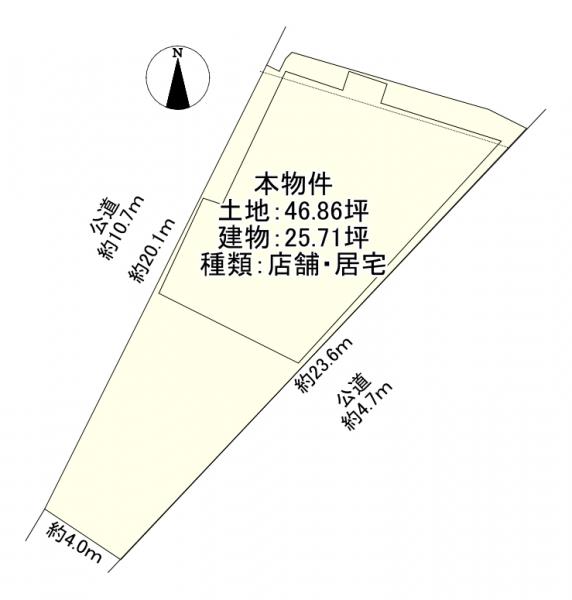 店舗 大津市唐崎１丁目 JR湖西線唐崎駅 2,730万円