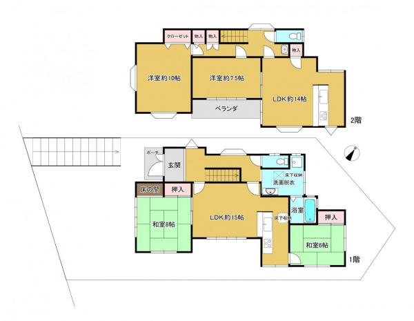 中古戸建 八幡市橋本新石 京阪本線橋本駅 3,580万円