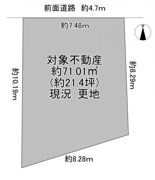 土地 枚方市西船橋１丁目 京阪本線樟葉駅 1,980万円