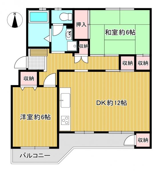 中古マンション 枚方市藤阪西町 JR学研都市線藤阪駅 630万円