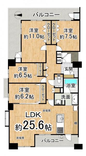 中古マンション 京都市中京区三条通油小路西入橋東詰町 京都市営地下鉄東西線二条城前駅 1億7,900万円