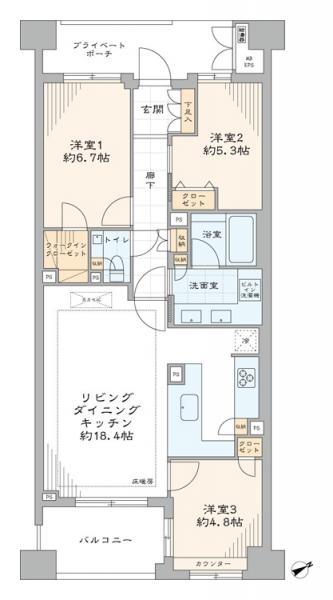 中古マンション 新宿区白銀町 東西線神楽坂駅 2億2,990万円