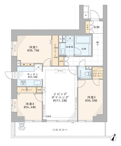 中古マンション 渋谷区初台１丁目 京王線初台駅 1億8,990万円