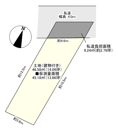 土地 京都市山科区東野中井ノ上町 京都市営地下鉄東西線東野駅 777万円
