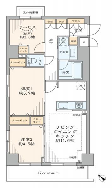 中古マンション 中央区月島1丁目 有楽町線月島駅 1億780万円