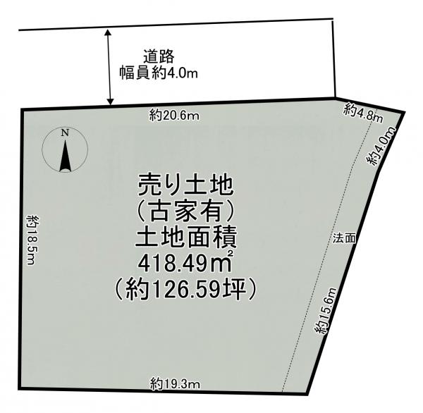 土地 交野市妙見坂２丁目 JR学研都市線星田駅 2,490万円