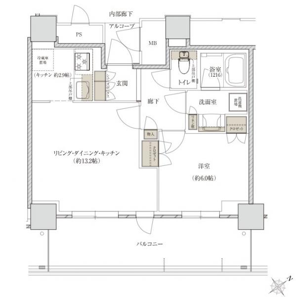 マンション 枚方市岡東町 京阪本線枚方市駅 15.3万円