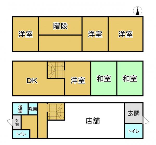 中古戸建 京都市伏見区石田桜木 京都市営地下鉄東西線六地蔵駅 4,650万円